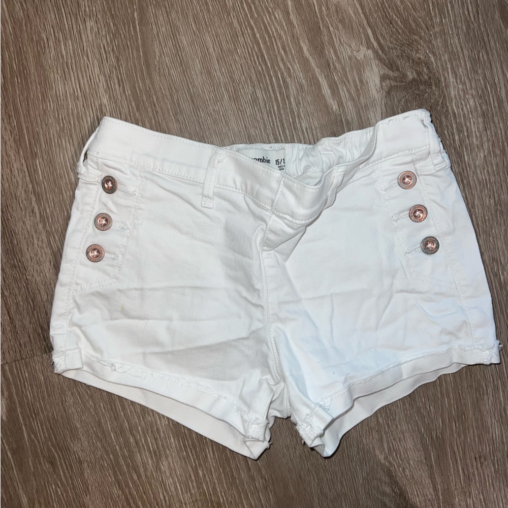 Kids White, Abercrombie Jean Shorts